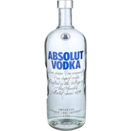 Absolut Vodka - 1.75 Liter