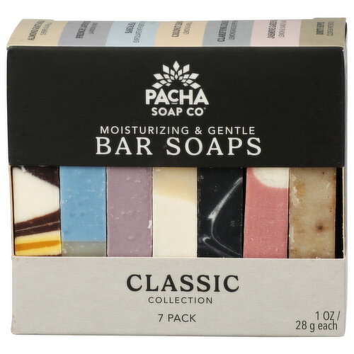 Pacha Soap CO. Classic Collection Soap Bars - 7 Count Image 1 of 3