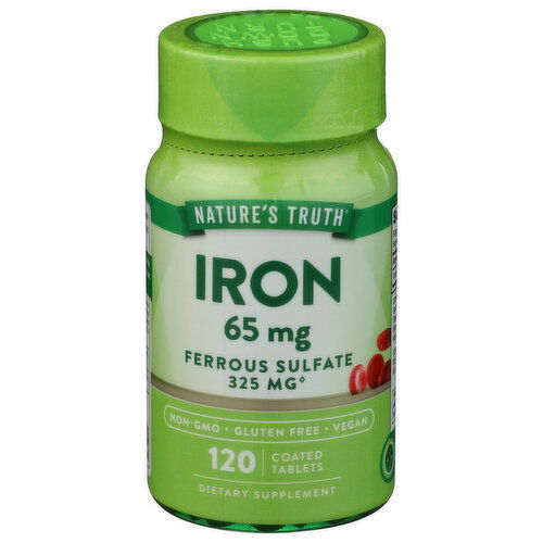 NATURE'S TRUTH Iron - 120 Count