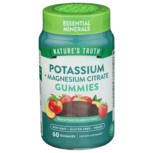 NATURE's Truth Potassium & Magnesium Gummies - 60 Count