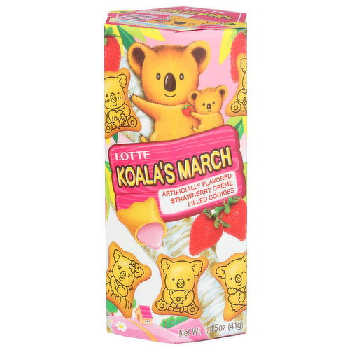 Lotte KOALA's March Small Strawberry - 1.45 Ounce Image 1 of 4
