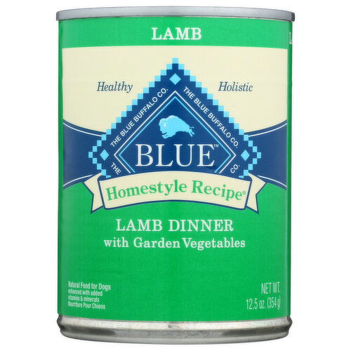 Blue Dog Food Lamb Rice Veg - 12.5 Ounce