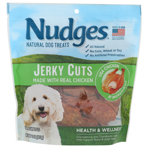 Nudges Jerky Cuts Natural Dog Treats - 16 Ounce