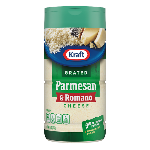 Kraft Parmesan And Romano Grated Cheese - 8 Ounce Image 1 of 2