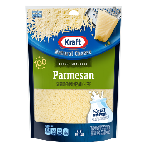 Kraft Parmesan Finely Shredded Cheese - 6 Ounce Image 1 of 2