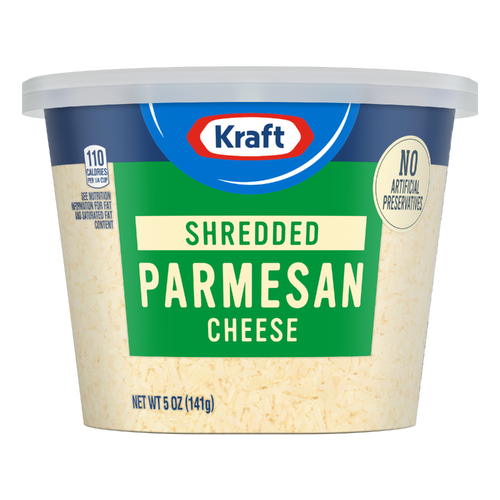 Kraft Parmesan Shredded Cheese - 5 Ounce Image 1 of 2