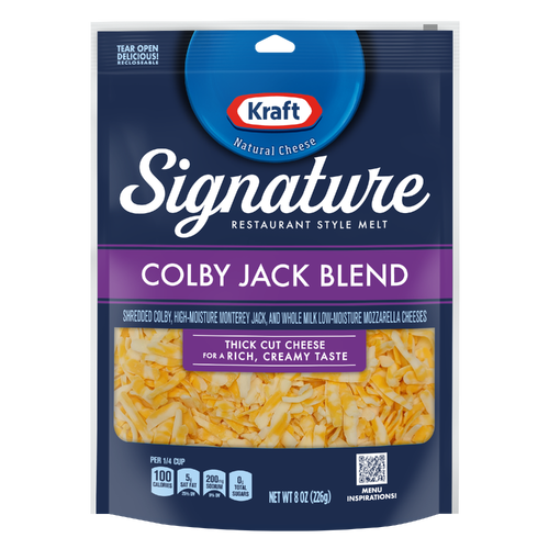 Kraft Colby Thick Cheese Shreds - 8 Ounce Image 1 of 2