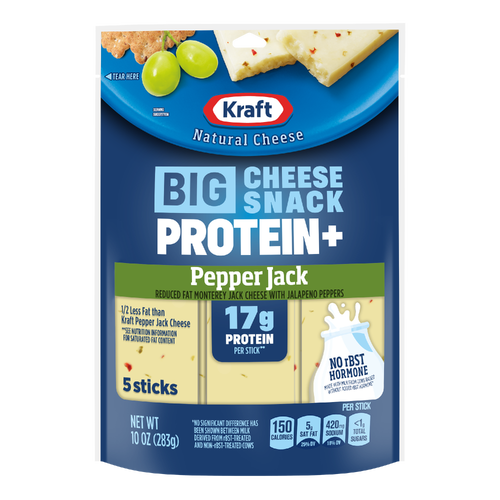 Kraft Pepper Jack Protein Big Stick Cheese - 10 Ounce Image 1 of 2