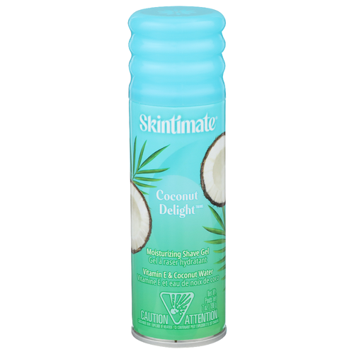 Skintimate Skin Therapy Coconut Delight Shave Gel - 7 Ounce