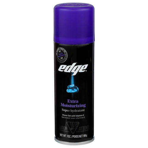 Edge Extra Moisturizing Shave Gel - 7 Ounce