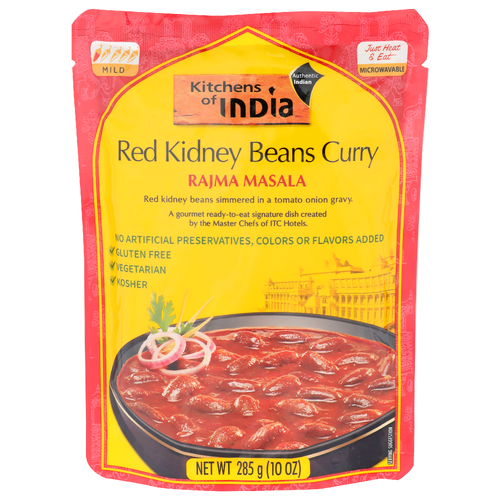 Kitchens Of India Mild Red Kidney Beans Curry - 10 Ounce