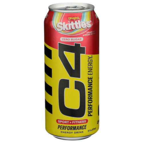 C4 Drink Energy Skittles - 16 Fluid Ounce