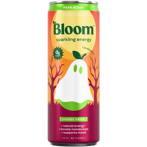 Bloom Pear Scare Sparkling Energy Drink - 12 Ounce