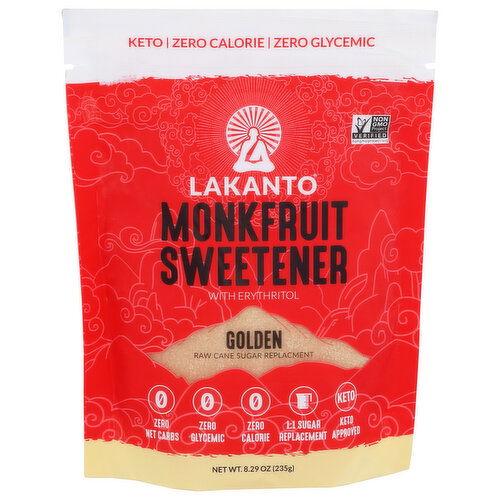 Lakanto Monkfruit Sweetener Golden - 8.29 Ounce