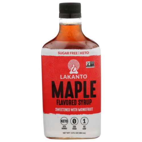 Lakanto Syrup Maple Flavored - 13 Fluid Ounce