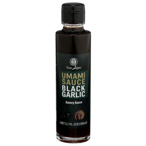 MUSO FROM JAPAN Umami Soy Sauce Black Garlic - 5.1 Fluid Ounce