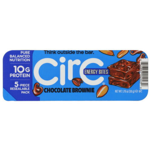 Circ Bar Choc Brownie - 0.352 Ounce - 5 Count Image 1 of 2