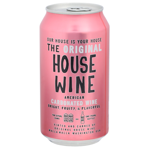 Original House Wine Rose Bubbles American Carbonated - 375 ml