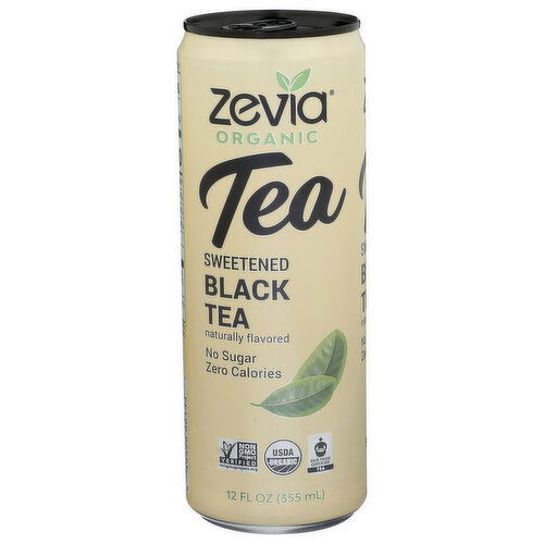 Zevia Black Tea - 12 Fluid Ounce - 1 Count Image 1 of 4