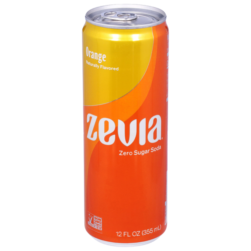 Zevia Orange Soda - 12 Fluid Ounce