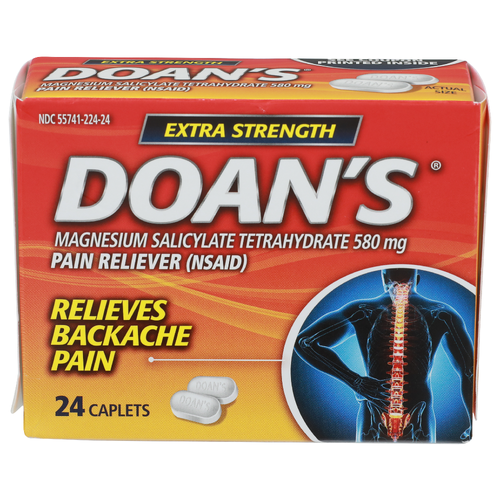 Doan's Relieves Backache Pain Reliever Nsaid - 24 Count