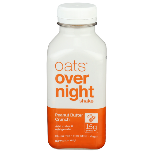 Oats Overnight Peanut Butter Crunch Shake - 2.2 Ounce