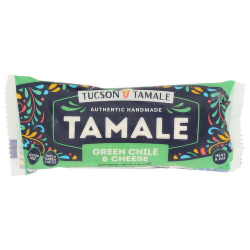 Tucson Tamale Green Chile & Cheese - 5 Ounce Image 1 of 4