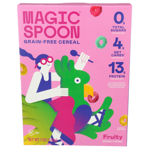 Magic Spoon Fruit Grain-Free Fruity Cereal - 7 Ounce