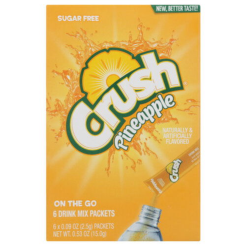Crush Pwdr Mix Pineapple 6PC - 0.088 Ounce - 6 Count Image 1 of 2