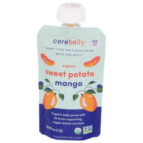 Cerebelly Organic Sweet Potato Mango - 4 Ounce