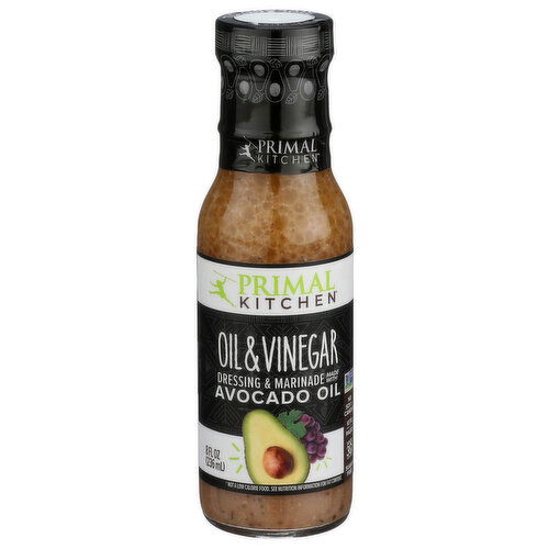 Primal Kitchen Oil & Vinegar Vinaigrette & Marinade - 8 Fluid Ounce