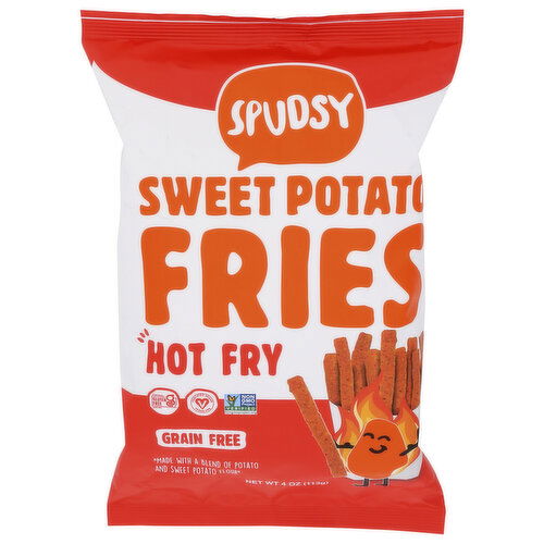 Spudsy Fries Swt Potato Hot - 4 Ounce