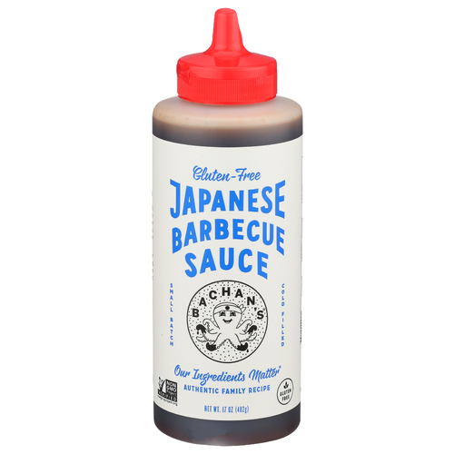 BACHAN'S Gluten Free Japanese BBQ Sauce - 17 Ounce