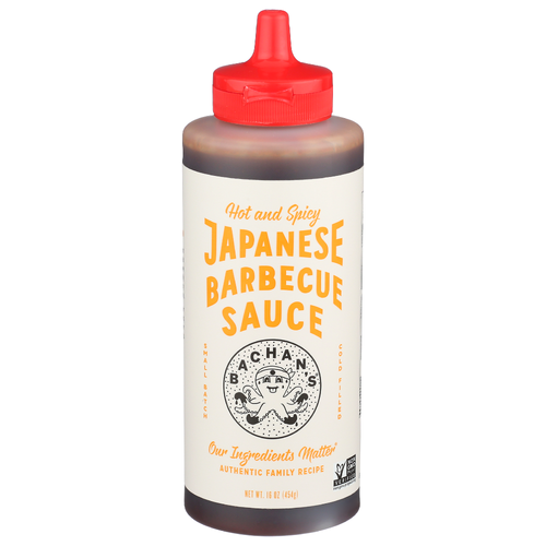 BACHAN'S Hot & Spicy Japanese BBQ Sauce - 16 Ounce