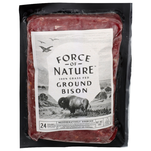 Force Of Nature Ground Bison - 14 Ounce