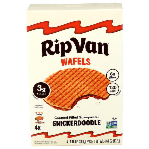 Rip Van Wafel Snickerdoodle - 1.16 Ounce - 4 Count