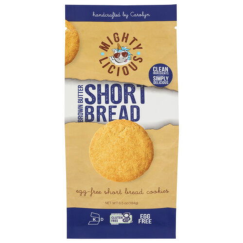 MIGHTYLICIOUS Cookie Shortbread - 6.5 Ounce