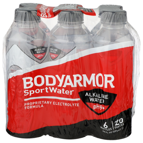 Bodyarmor Sportwater - 20 Ounce - 6 Count