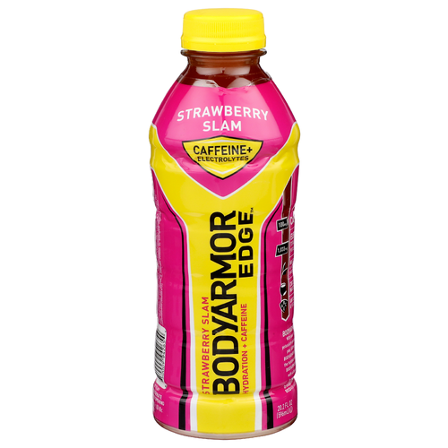 Bodyarmor Edge Strawberry Slam Hydration + Caffeine - 20.2 Fluid Ounce Image 1 of 4