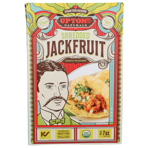 UPTON's Naturals Shredded Jackfruit, Lightly Seasoned - 7 Ounce Image 1 of 2