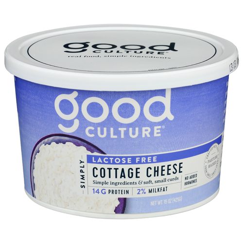 GOOD CULTURE Cottage Cheese Cl 2p Lf - 15 Ounce