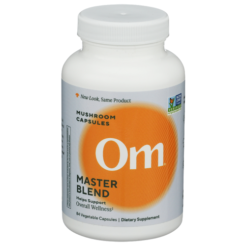 Om Master Blend Mushroom Capsule  - 84 Count Image 1 of 2