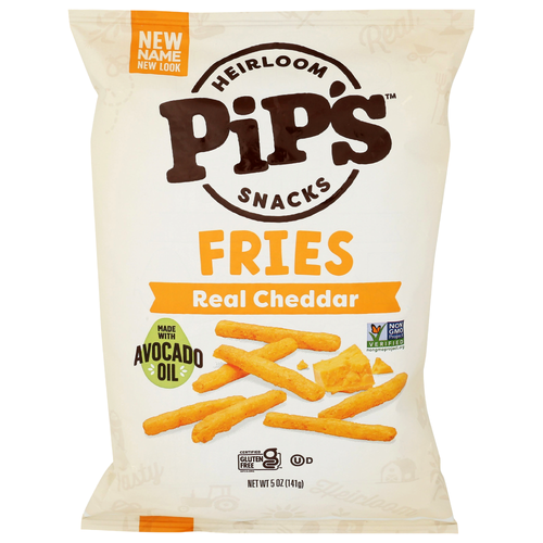 Pipcorn Heirloom Snacks Real Cheddar Salty Snack Fries - 5 Ounce Image 1 of 4