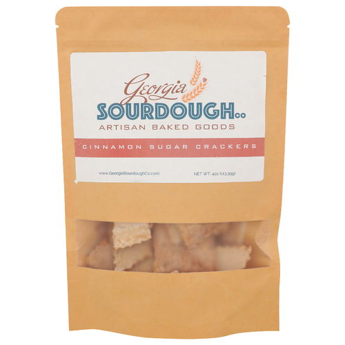 Georgia Sourdough Co Cinnamon Sugar Crackers - 4 Ounce Image 1 of 4