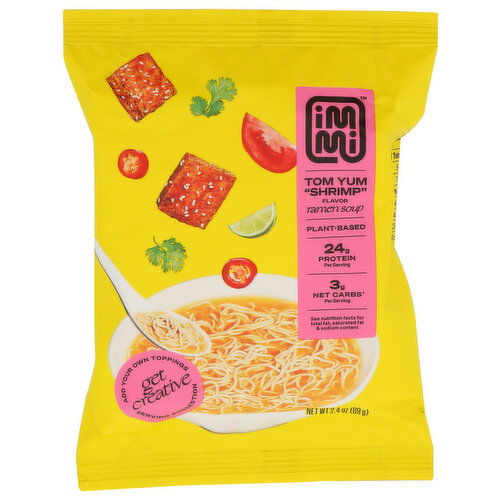 Immi Tom Yum Shrimp Ramen - 2.4 Ounce
