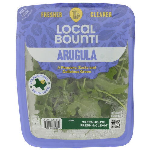 LOCAL BOUNTI Arugula Baby Leaf - 4 Ounce