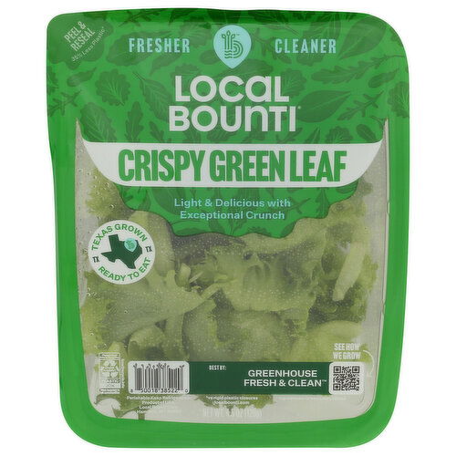 LOCAL BOUNTI Crispy Green Leaf Baby - 4.5 Ounce