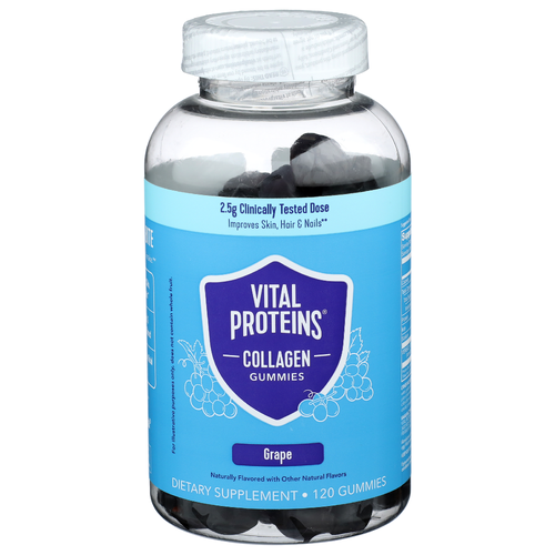 Vital Proteins Grape Collagen Gummies - 120 Count