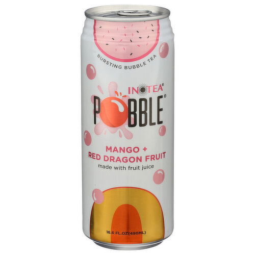 Inotea Mango + Red Dragon Fruit Tea Pobble - 16.6 Fluid Ounce