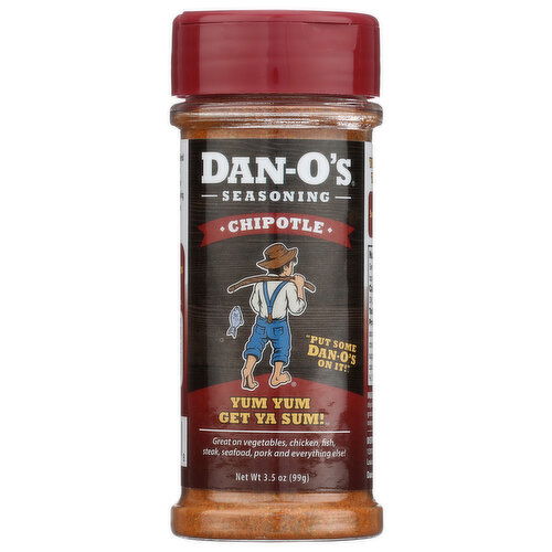 DAN-O's SEASONING Hot Chipotle - 3.5 Ounce